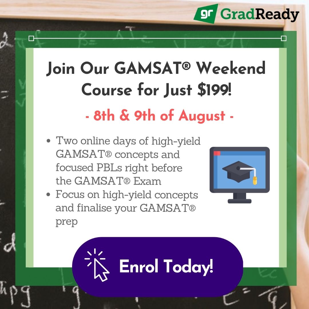 Promotional ad image displayed on GAMSAT hero pages and blog posts. Upload via PageAssets admin. Set click-through URL on the asset edit screen.