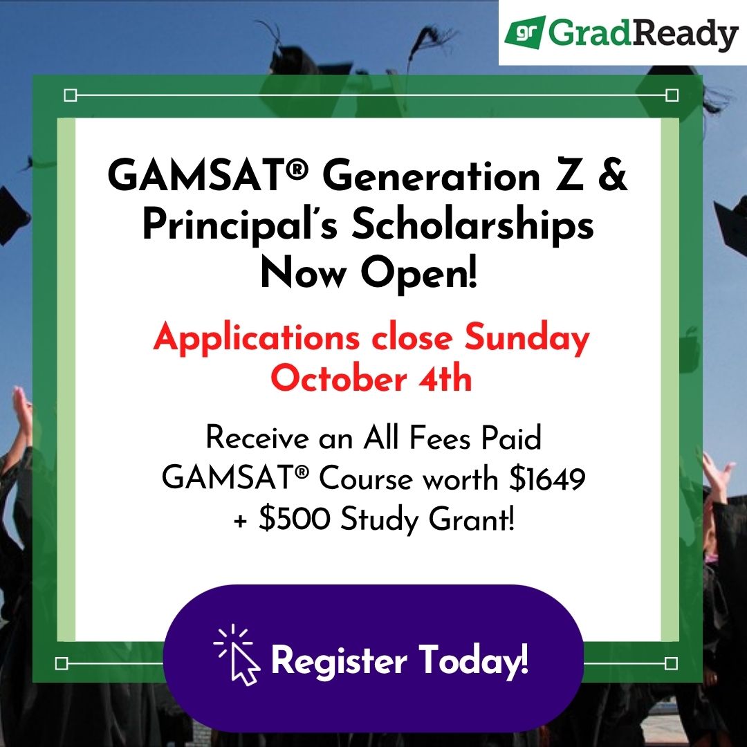Promotional ad image displayed on GAMSAT hero pages and blog posts. Upload via PageAssets admin. Set click-through URL on the asset edit screen.