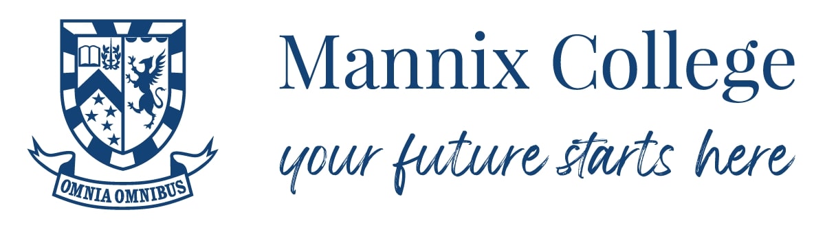 Mannix College residential college partner logo