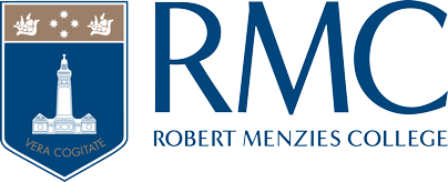 Robert Menzies College (Navitas) logo for the GradReady Principal's Scholarship program
