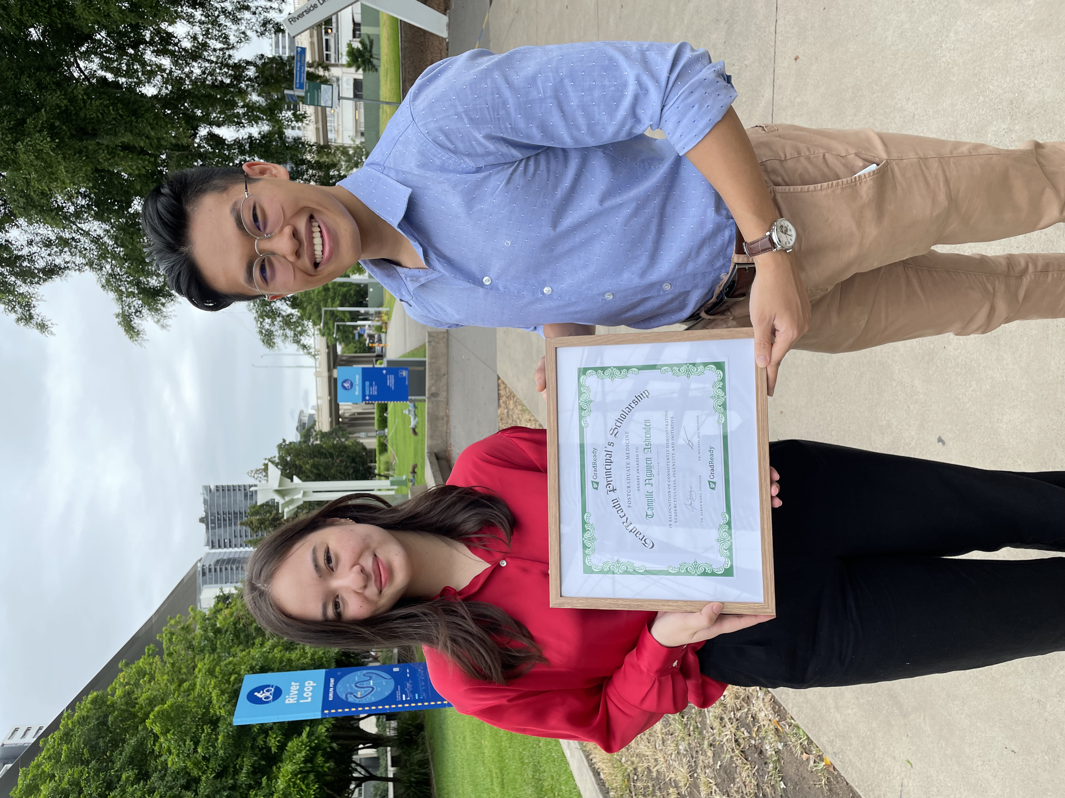 Photo of Tanylle Nguyen Ashenden, GradReady Principal's Scholarship recipient from The Women's College