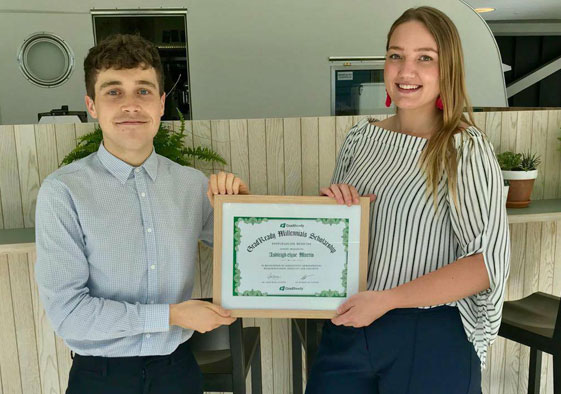 Photo of Ashleigh Morris, GradReady Scholarship recipient