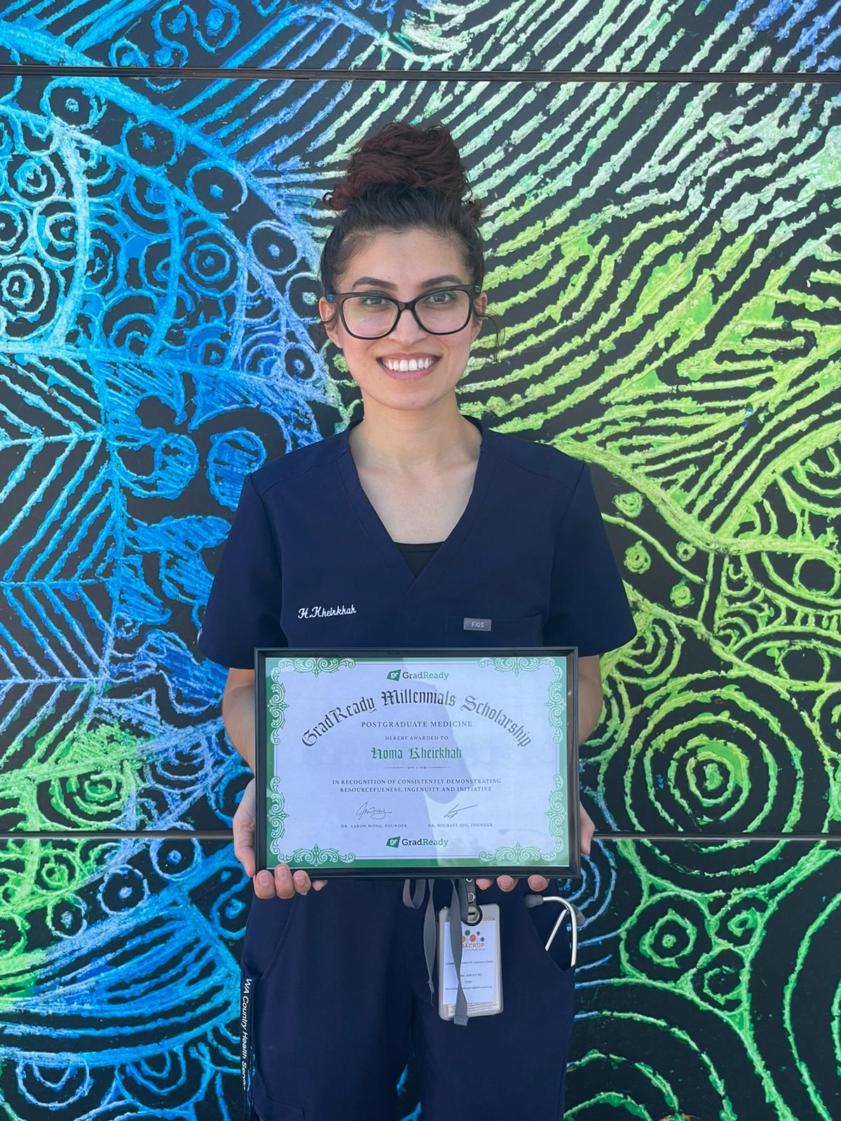 Photo of Homa, GradReady Scholarship recipient