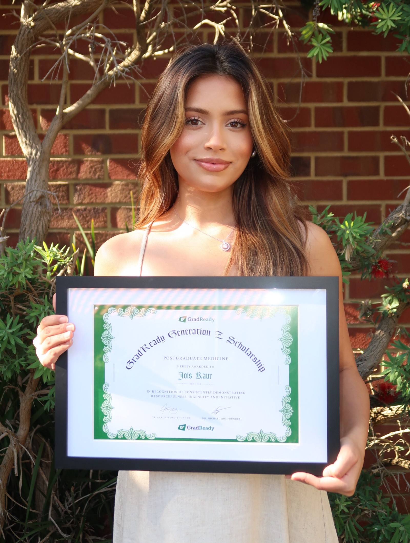 Photo of Joisdeed Kaur, 2025 GradReady Scholarship recipient