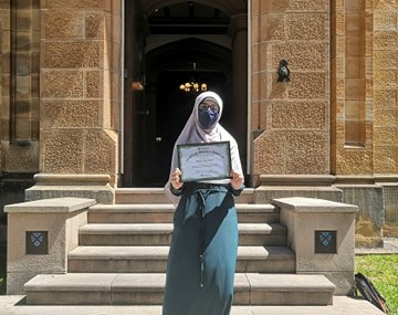 Photo of Nayma Bilal, GradReady Scholarship recipient