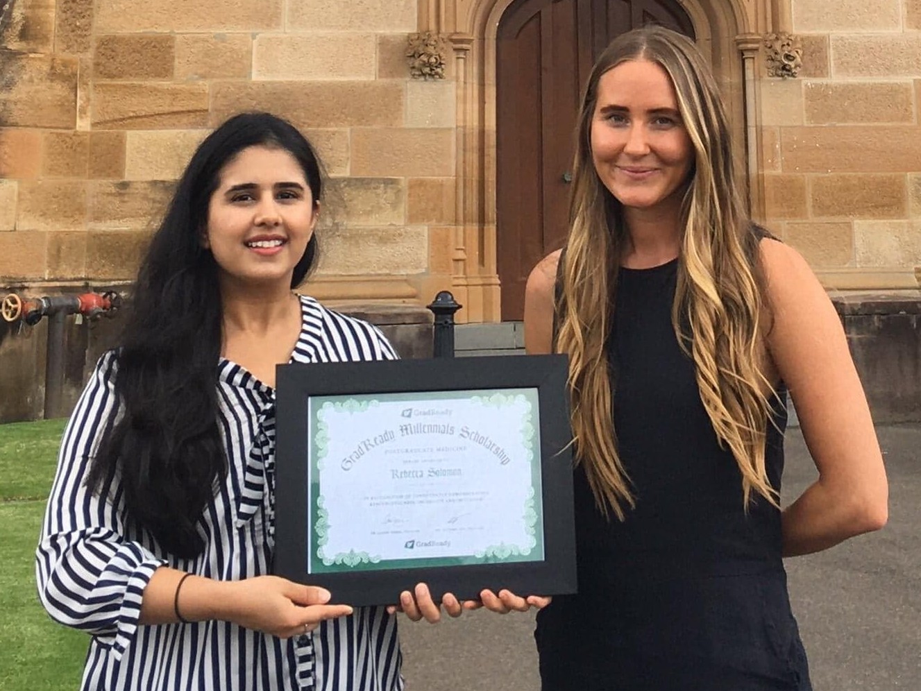 Photo of Rebecca Solomon, GradReady Scholarship recipient