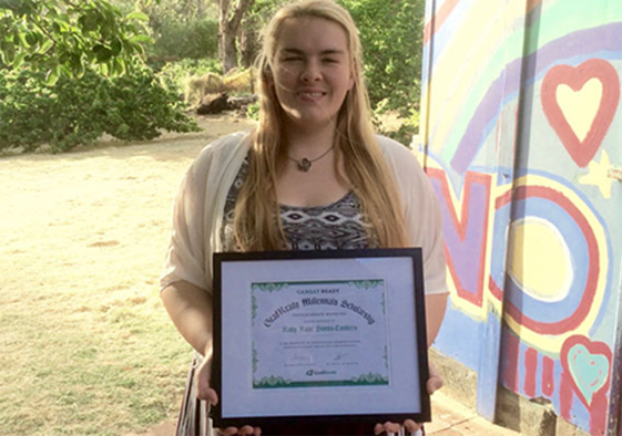 Photo of Ruby, GradReady Scholarship recipient