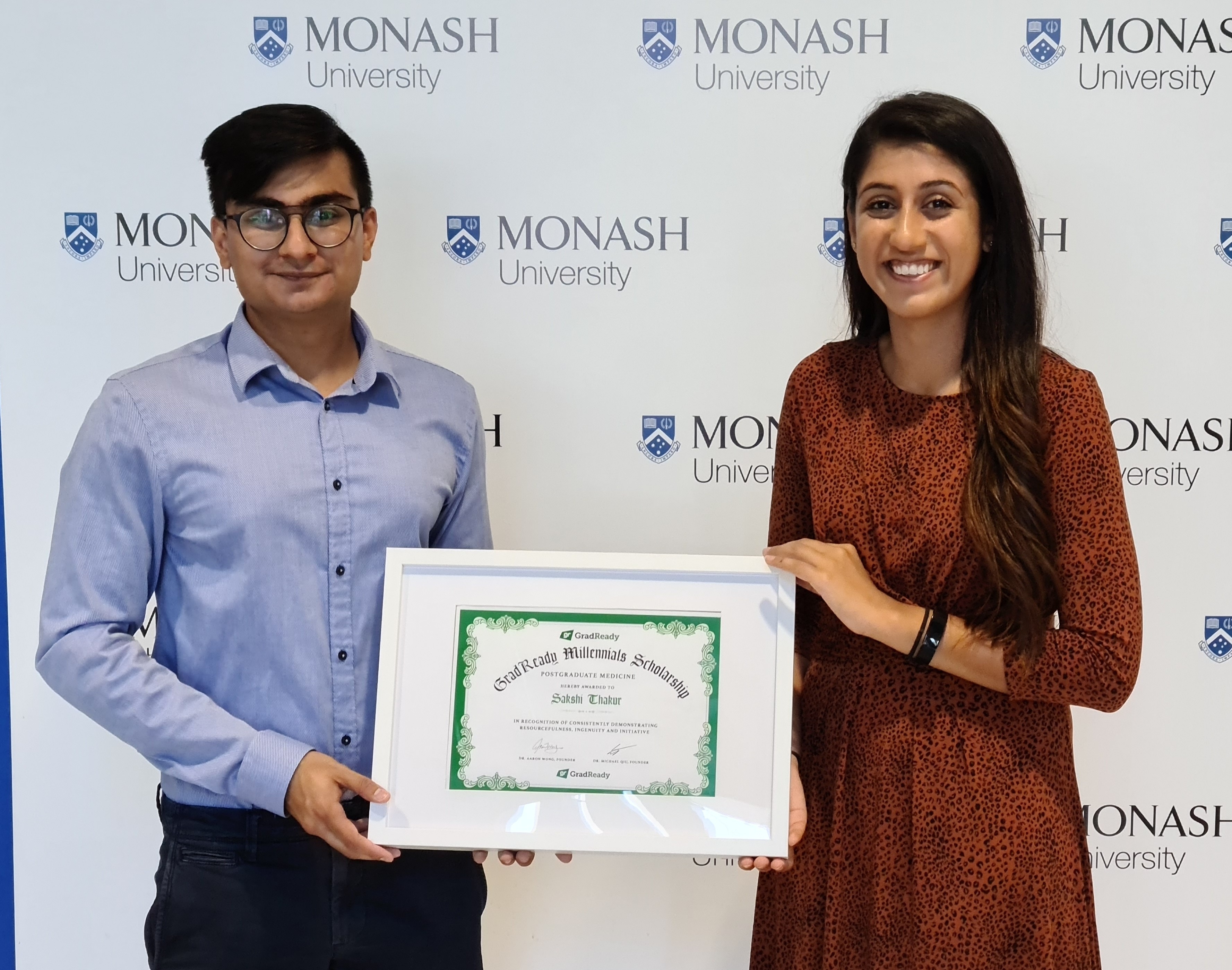 Photo of Sakshi Thakur, GradReady Scholarship recipient