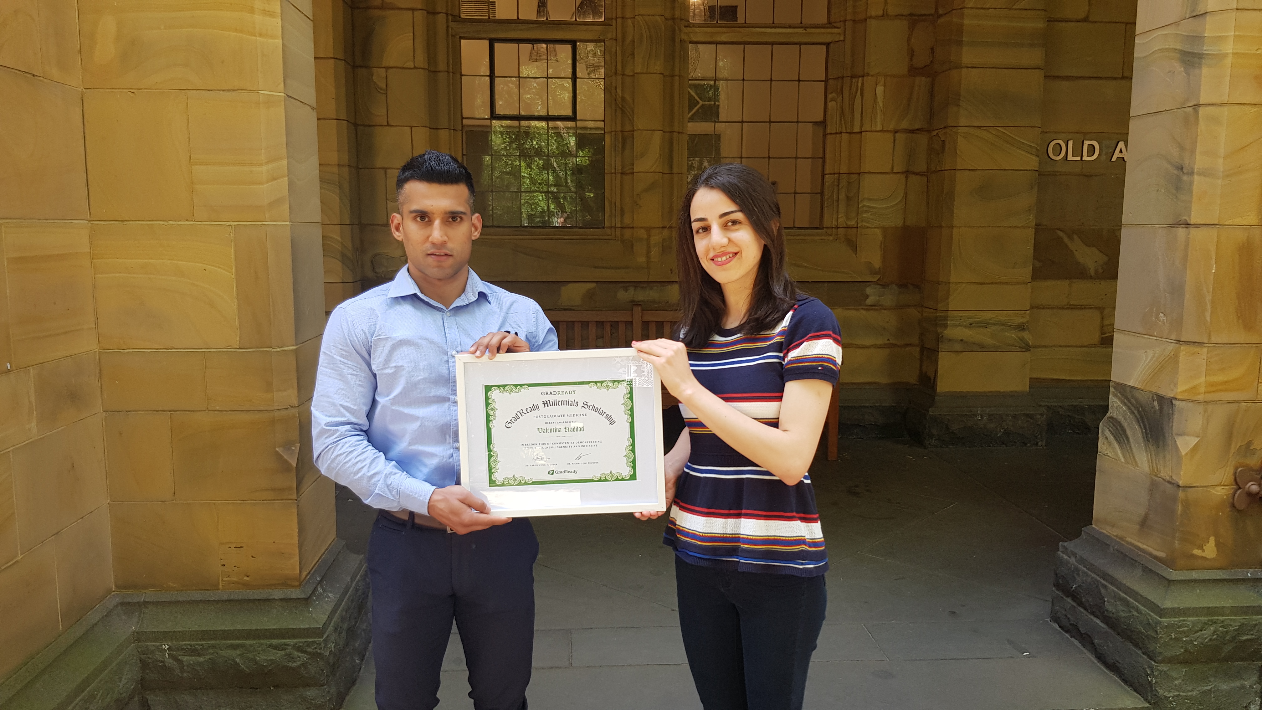 Photo of Valentina Haddad, GradReady Scholarship recipient